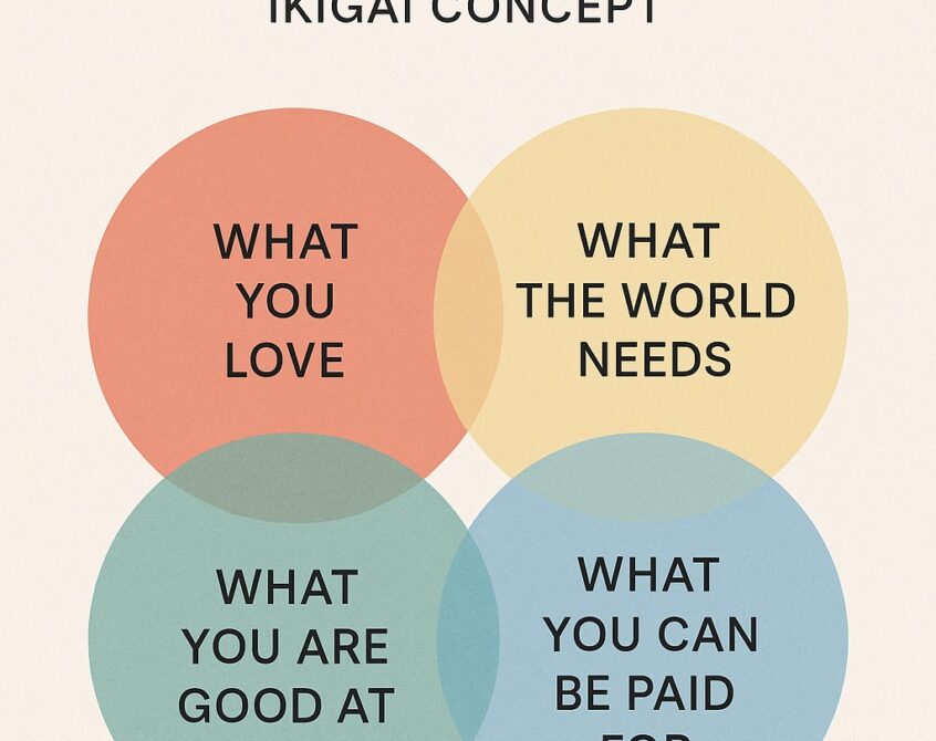 Ikigai Concept Work Rhythm