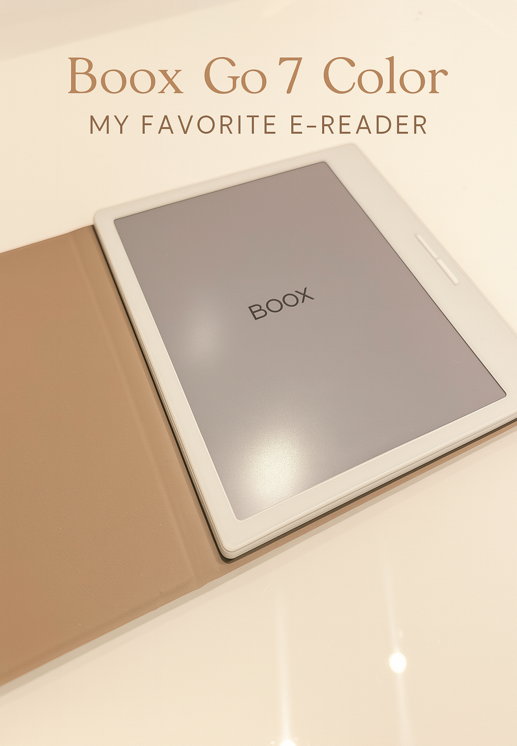 E-reader Boox Go Color 7 e-reader boox go color 7 review