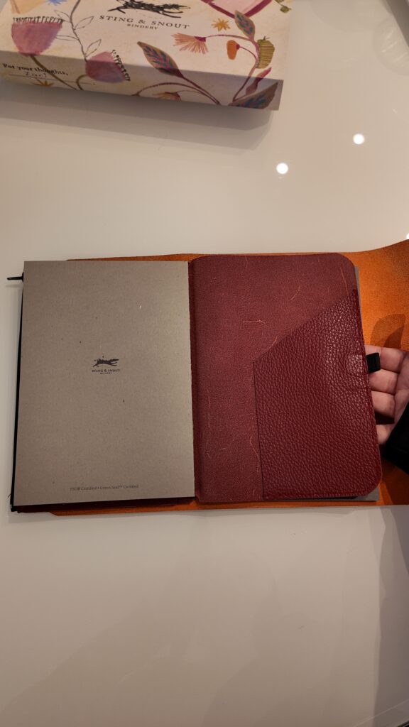 Louise Carmen leather journal alternative