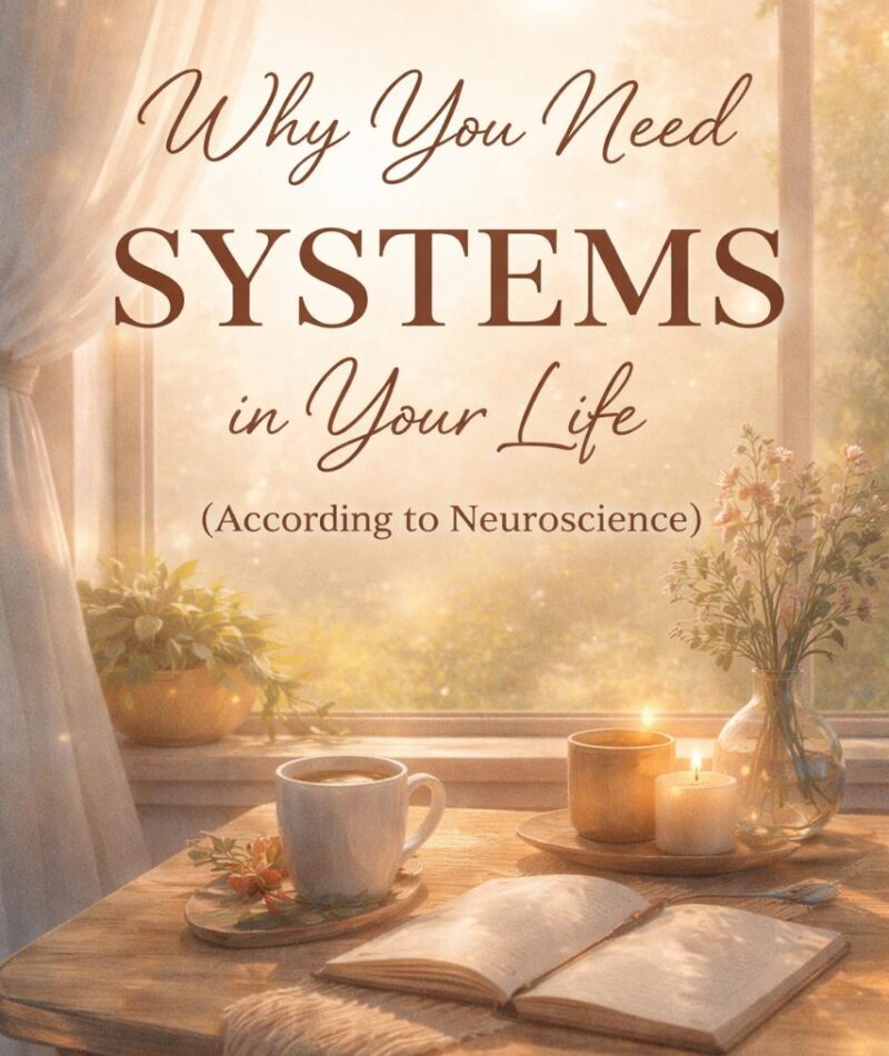 why you need system in your life (according to neuroscience)